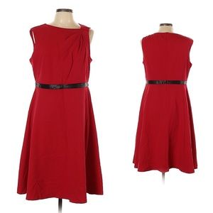 {Calvin Klein} Red Dress